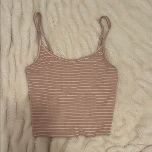 American Eagle Outfitters Pink Striped Camisole